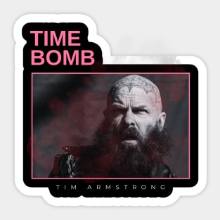 time bomb - vintage minimalism Sticker